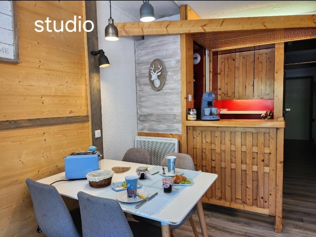 Arc 2000 - Appartement Ou Studio Avec Balcon Et Vue Les Arcs  Екстериор снимка