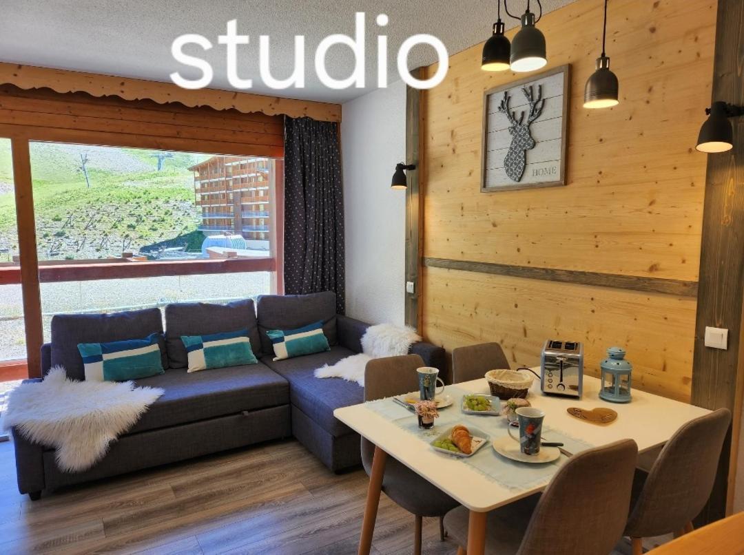 Arc 2000 - Appartement Ou Studio Avec Balcon Et Vue Les Arcs  Екстериор снимка